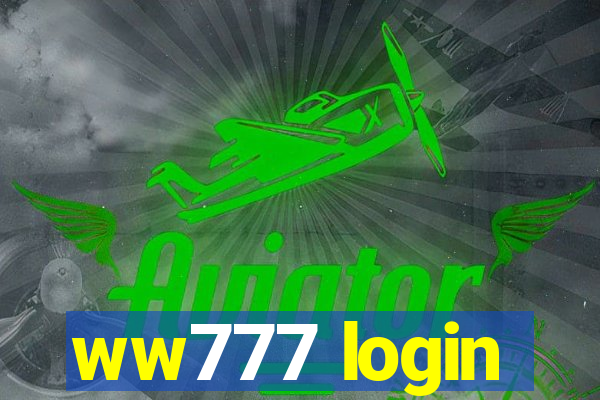 ww777 login